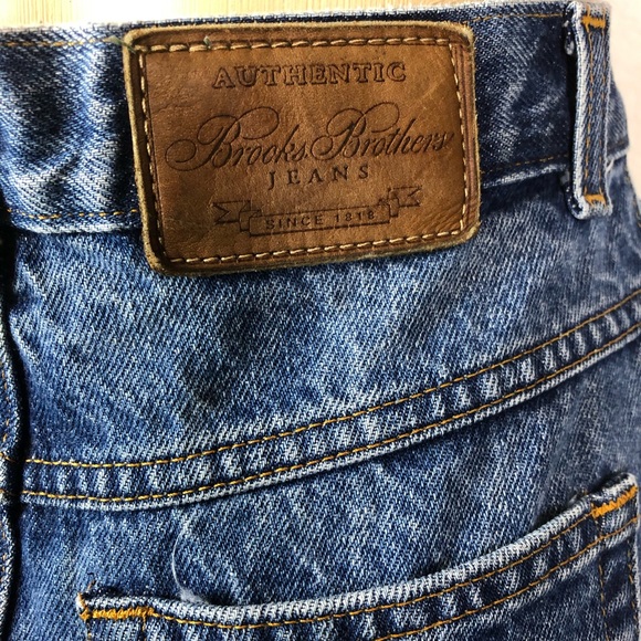 Vintage 90’s Brooks Brothers High Waisted Jeans - Picture 4 of 14